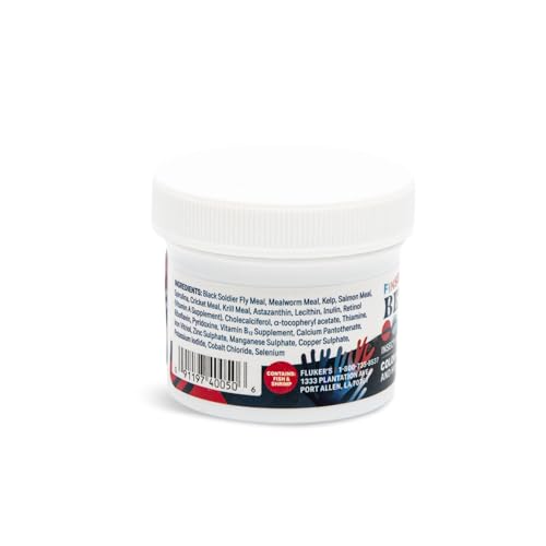 Realce del color con Finsect Betta Food Crumbles para bettas saludables.