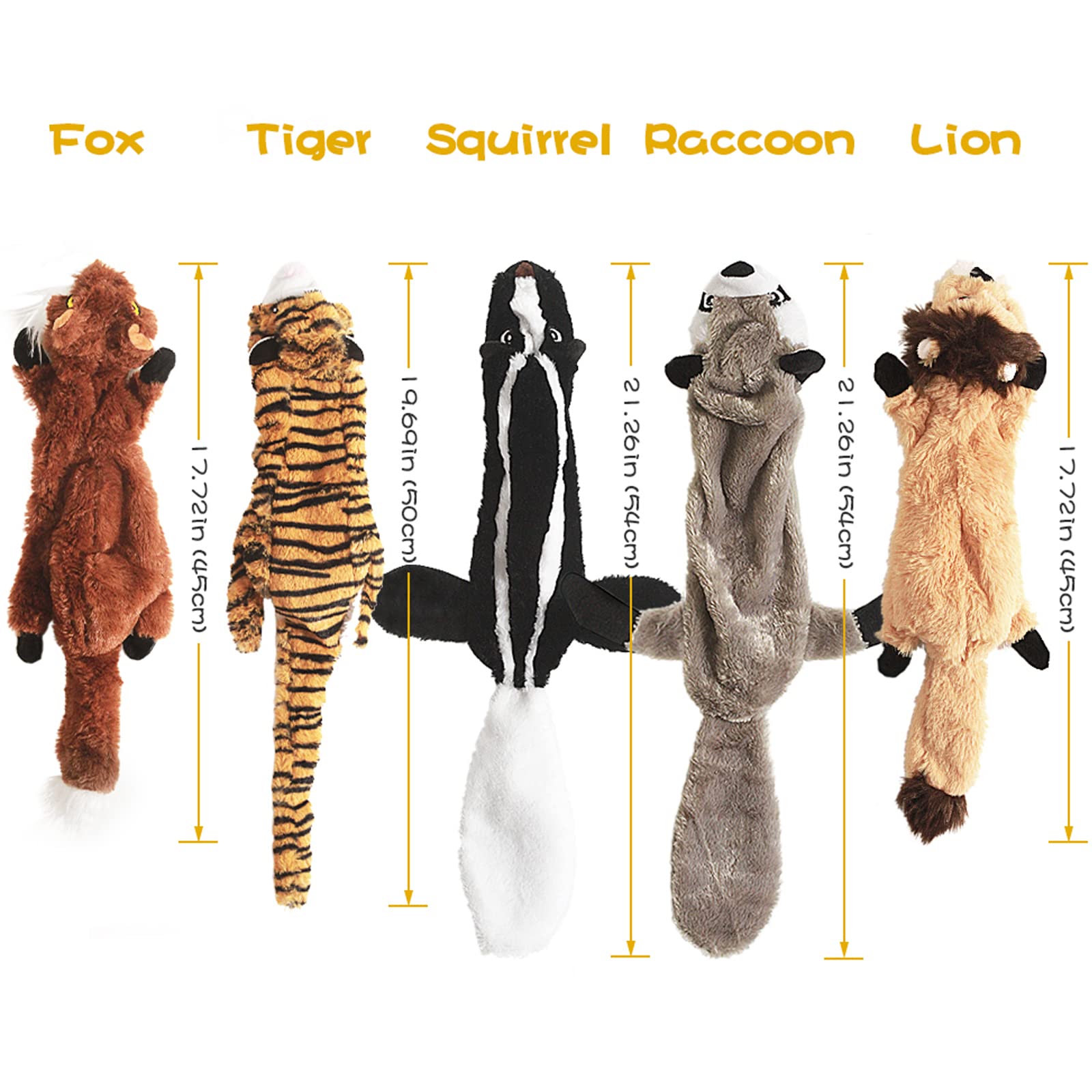 FireOr juguete interactivo de peluche para perros, promueve juego compartido