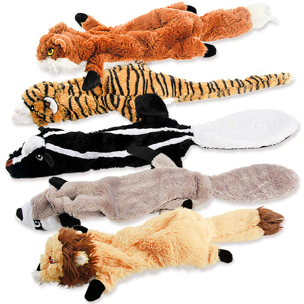 FireOr mapache peluche sin relleno, ideal para morder suave y juego