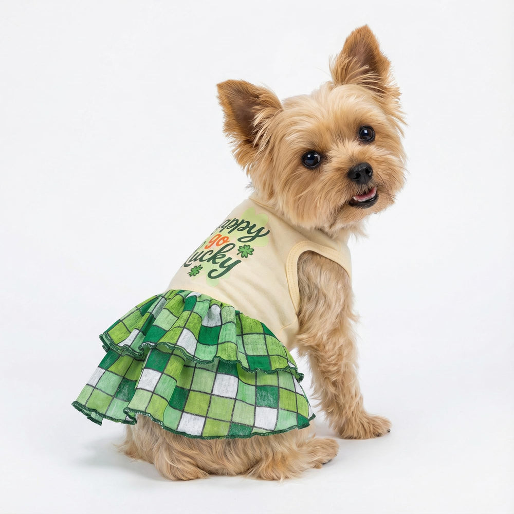 Vestido Fitwarm para perro, cierre práctico para ponerse sin esfuerzo.