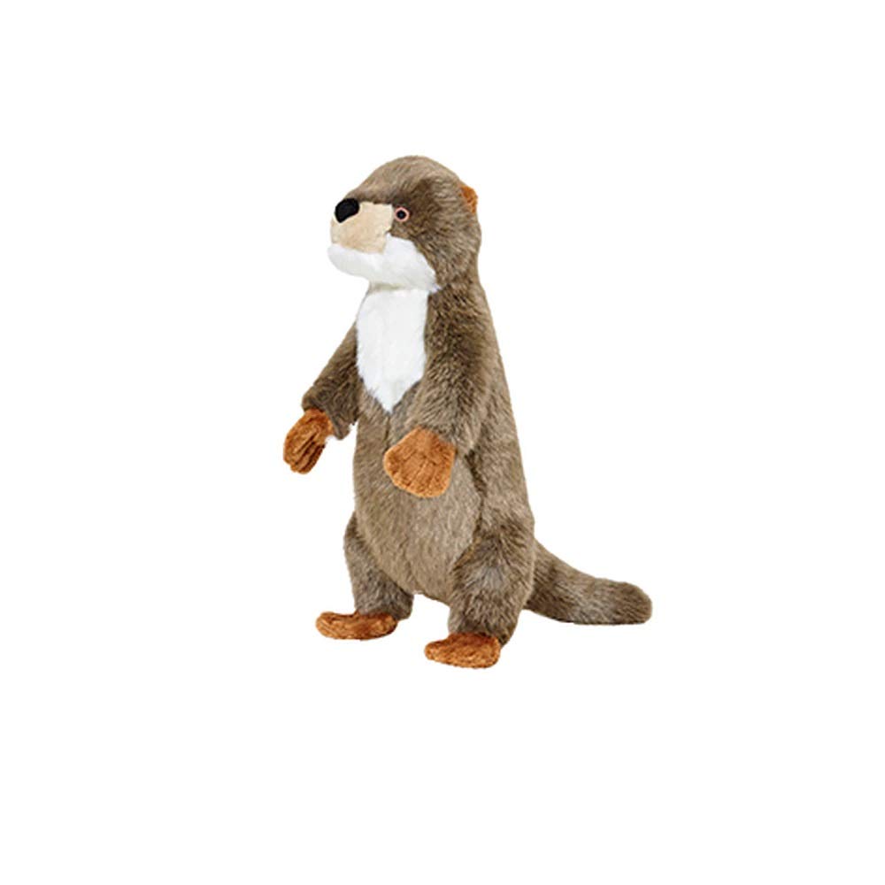 Fluff & Tuff Harry Otter, juguete perro peluche de 15 pulgadas para juego y confort.