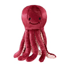 Fluff & Tuff Olympia Octopus 11 pulgadas, juguete suave para perros.