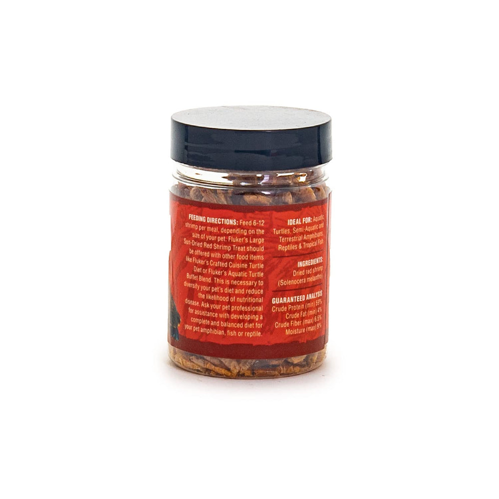 Fluker's camarones secos para anfibios, complemento nutritivo diario