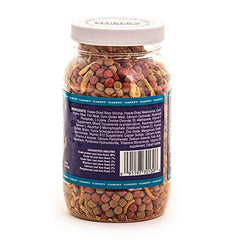 Fluker's pellets enriquecidos: pellets flotantes para una observación fácil de la comida.
