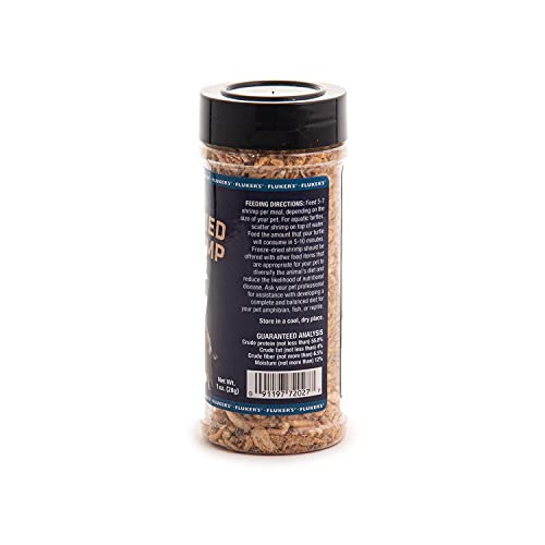 Camarones del río liofilizados Fluker's, snack saludable sin desorden para aves.