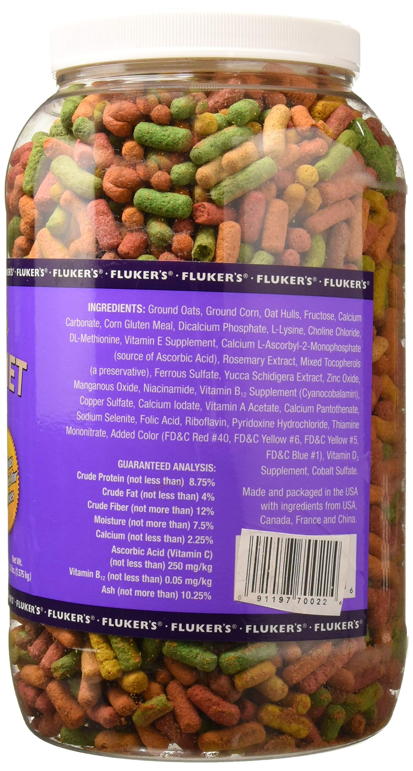 Dieta Fluker’s con gránulos flotantes para una alimentación más cómoda.