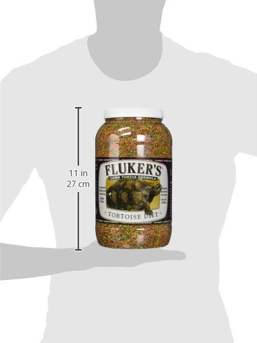 Fluker's tortugas terrestres, granulos flotantes para alimentación eficiente y saludable.