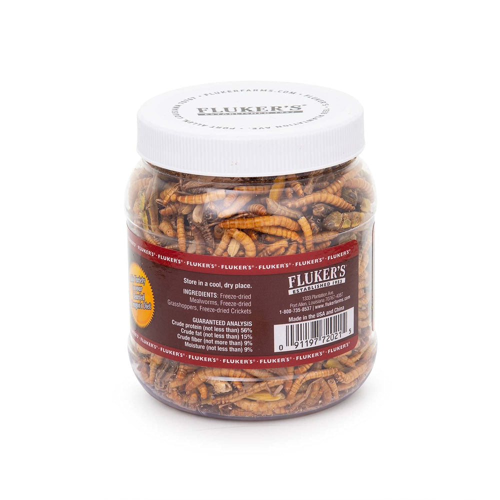 Fluker's Medley Treat variedad de insectos, ideal como snack o complemento dietario