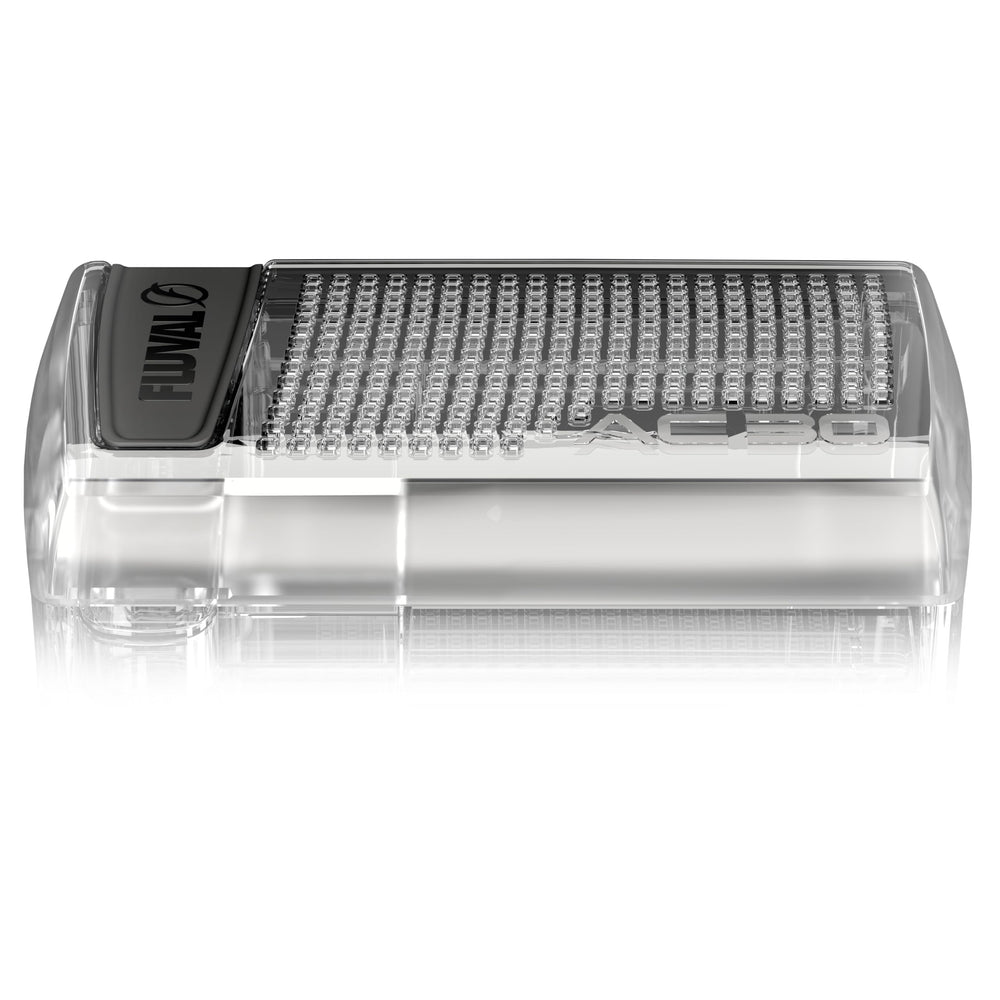 Fluval AC30 componentes y accesorios visibles para actualización futura.
