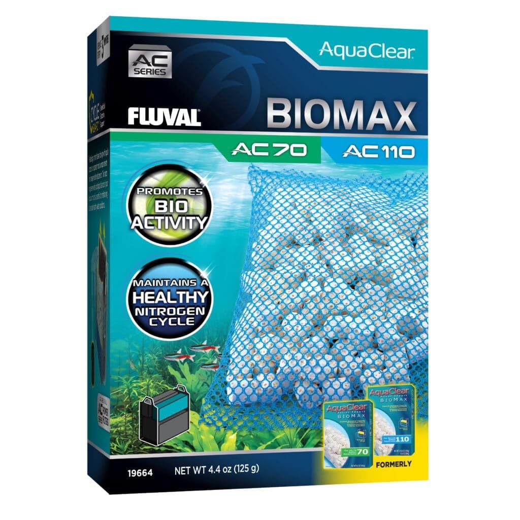 Fluval Biomax, nodos de filtración, mejoran el filtrado biológico en acuarios.