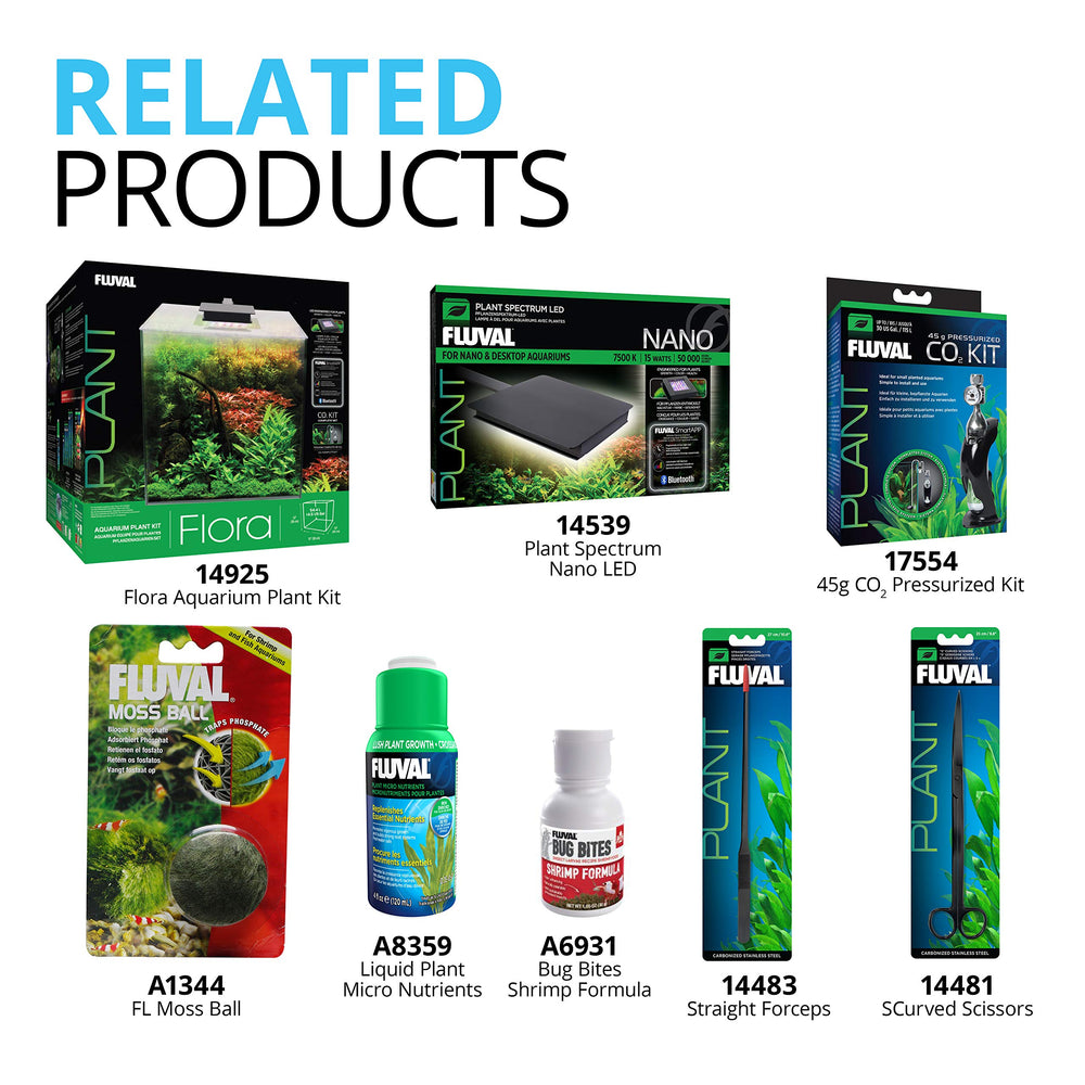 Fluval Stratum está disponible en varios tamaños para distintos acuarios.