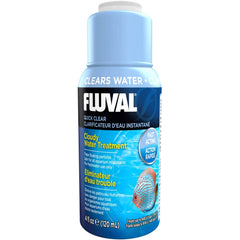 Fluval Quick Clear: clarificador de agua para acuario de 118 ml que mejora la claridad.