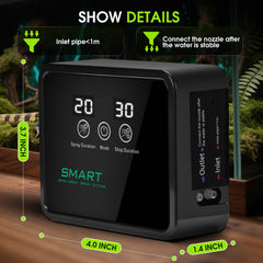 FMATOZ sistema de niebla para terrario con temporizador para riego programable.