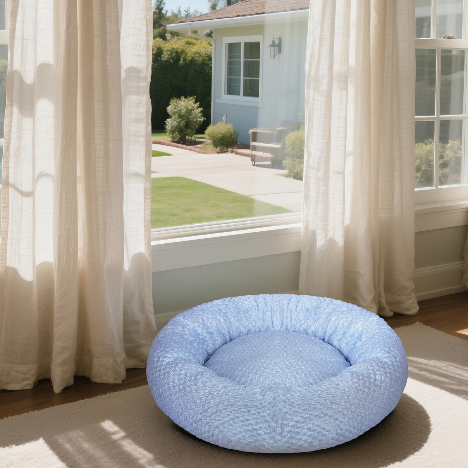 Cama Foamio Donut con diseño tipo tartaleta para estilo moderno