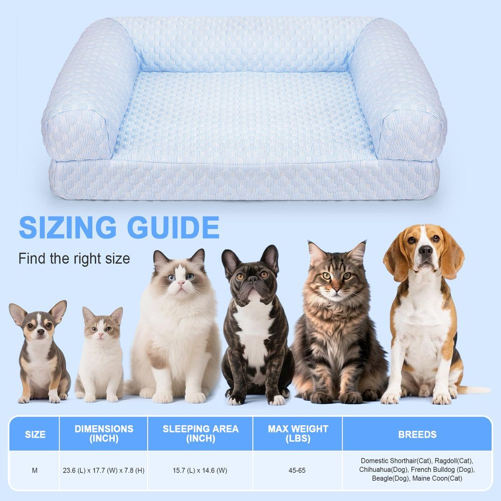 Foamio cama para gatos con funda lavable facilita la limpieza