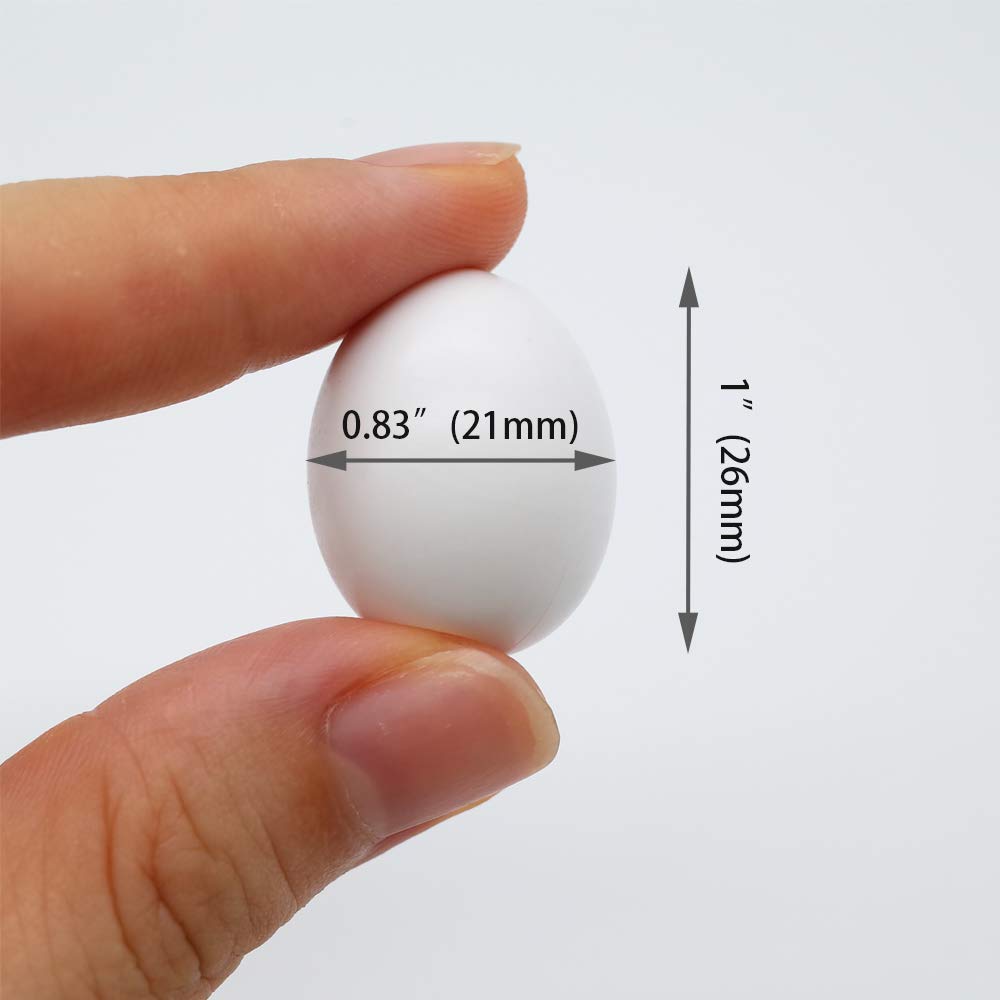 FOIBURELY: primer plano de textura de huevos plásticos para aves.