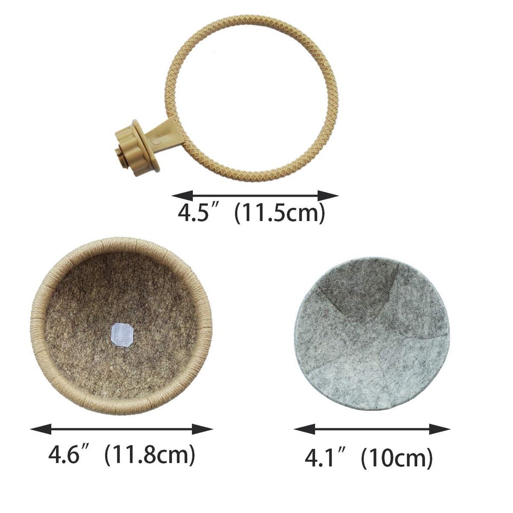 FOIBURELY nido para aves que imita un nido natural para mayor comodidad.