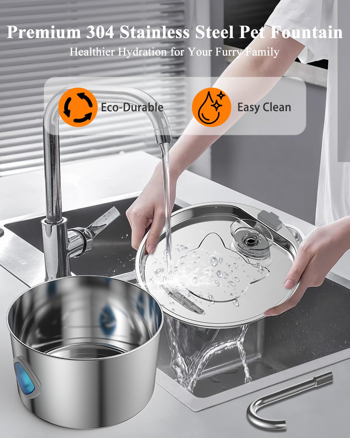 FOOPOMARY ventana LED de nivel de agua para rellenar fácilmente