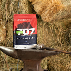 Formula 707: DL-Metionina y L-Lisina para cascos fuertes.