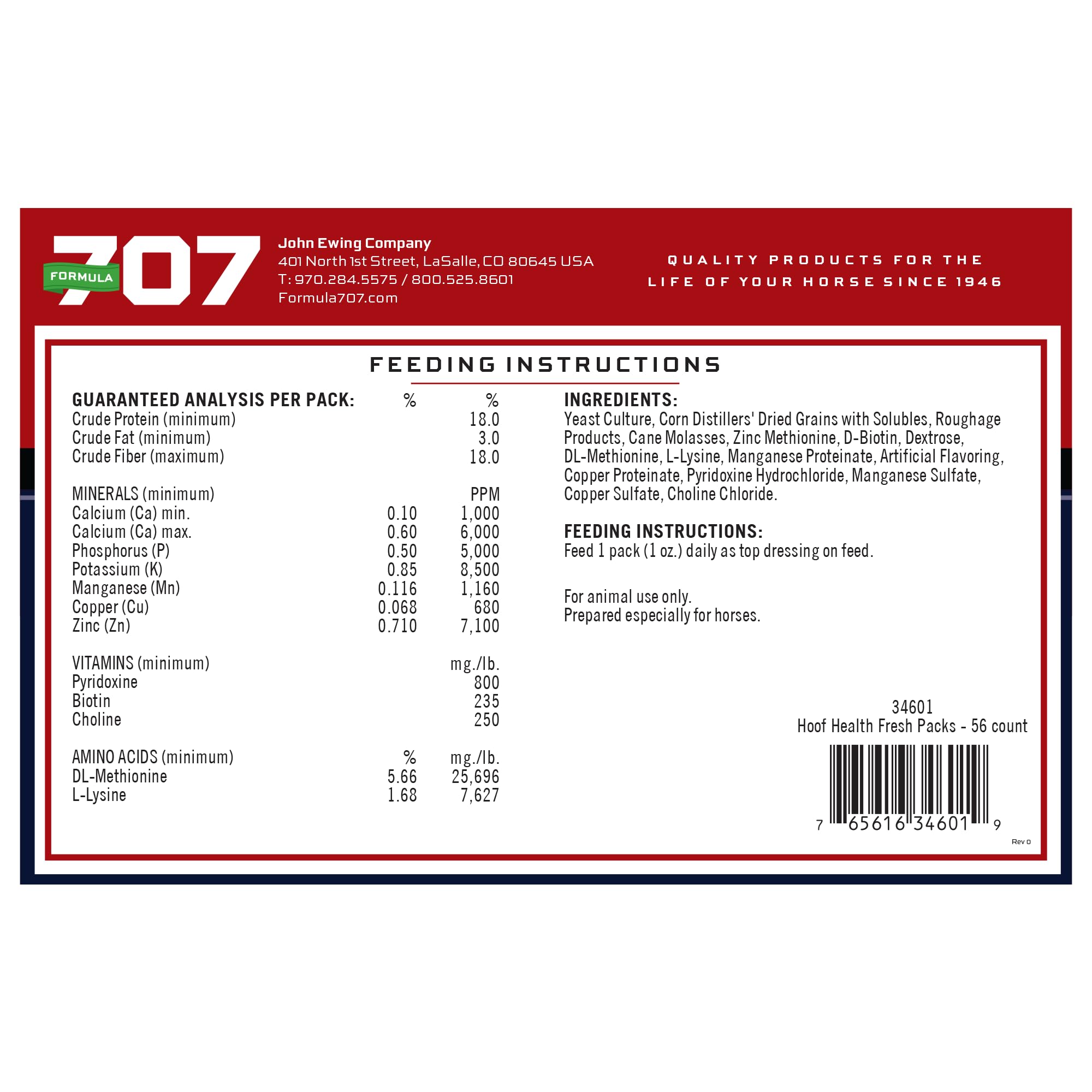 Formula 707: envase para viajes, ideal para eventos y traslados.