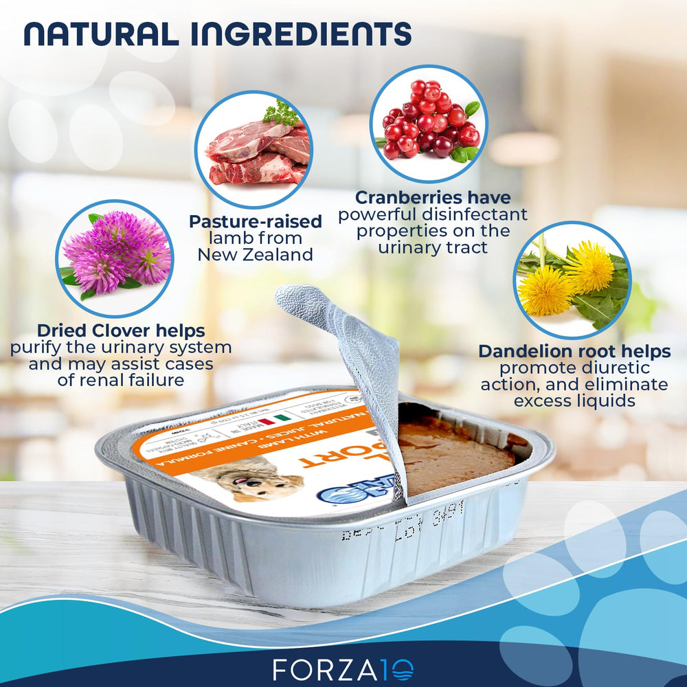 Forza10 arándanos y diente de león, complemento natural para la salud.