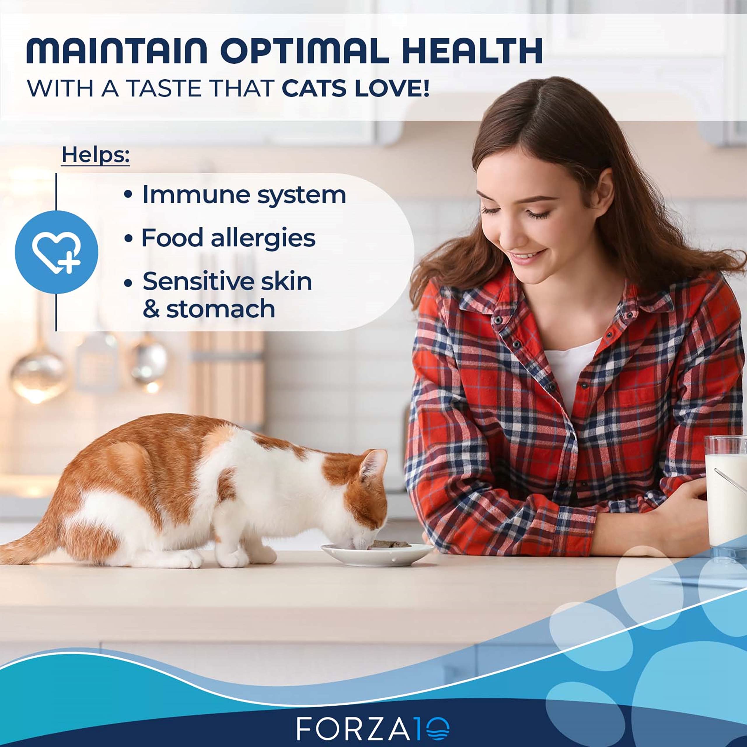 Forza10 gato ingredientes naturales salmón favorece piel suave.