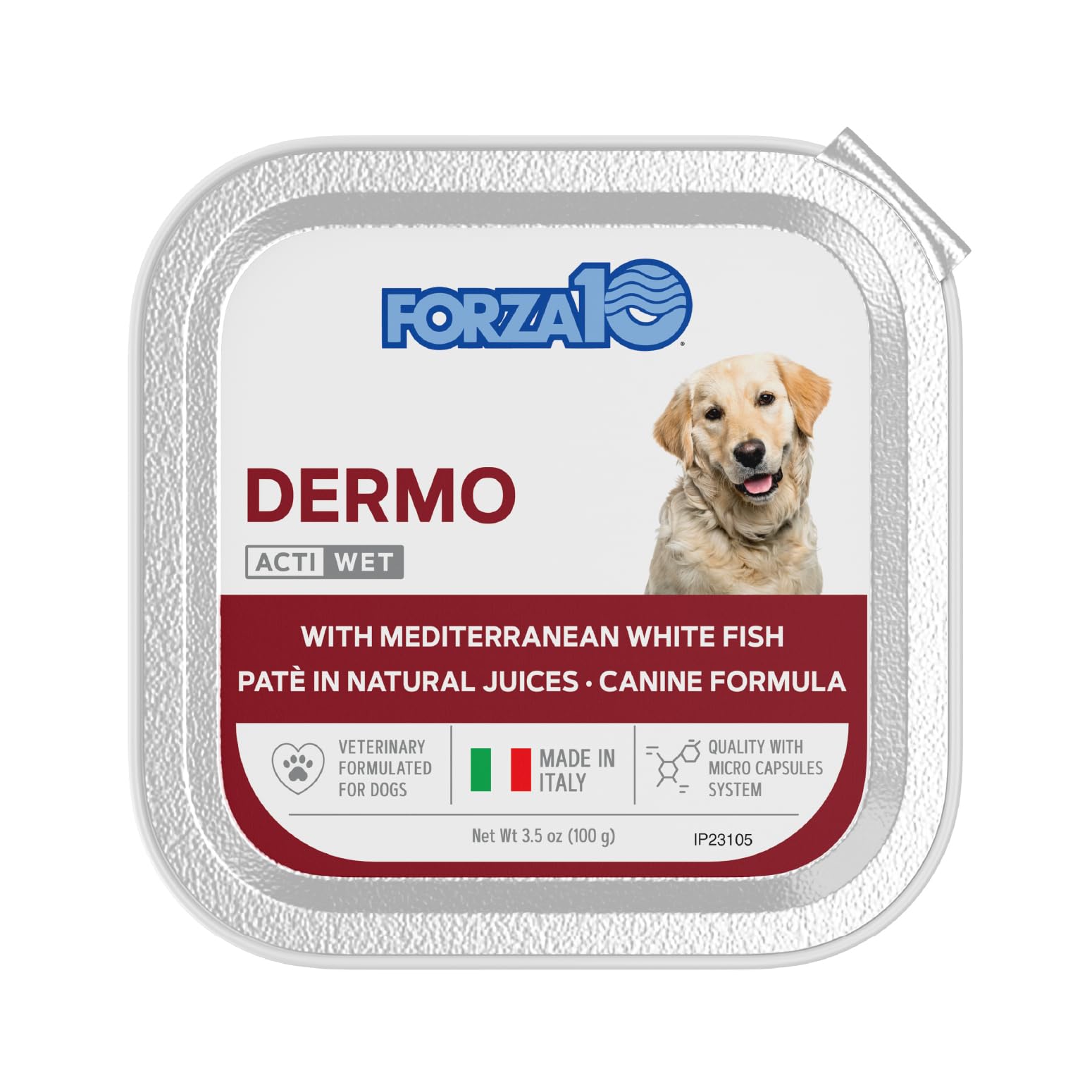Forza10 ingredientes salmon granada papaya romero aloe vera: apoyo a piel y pelaje.