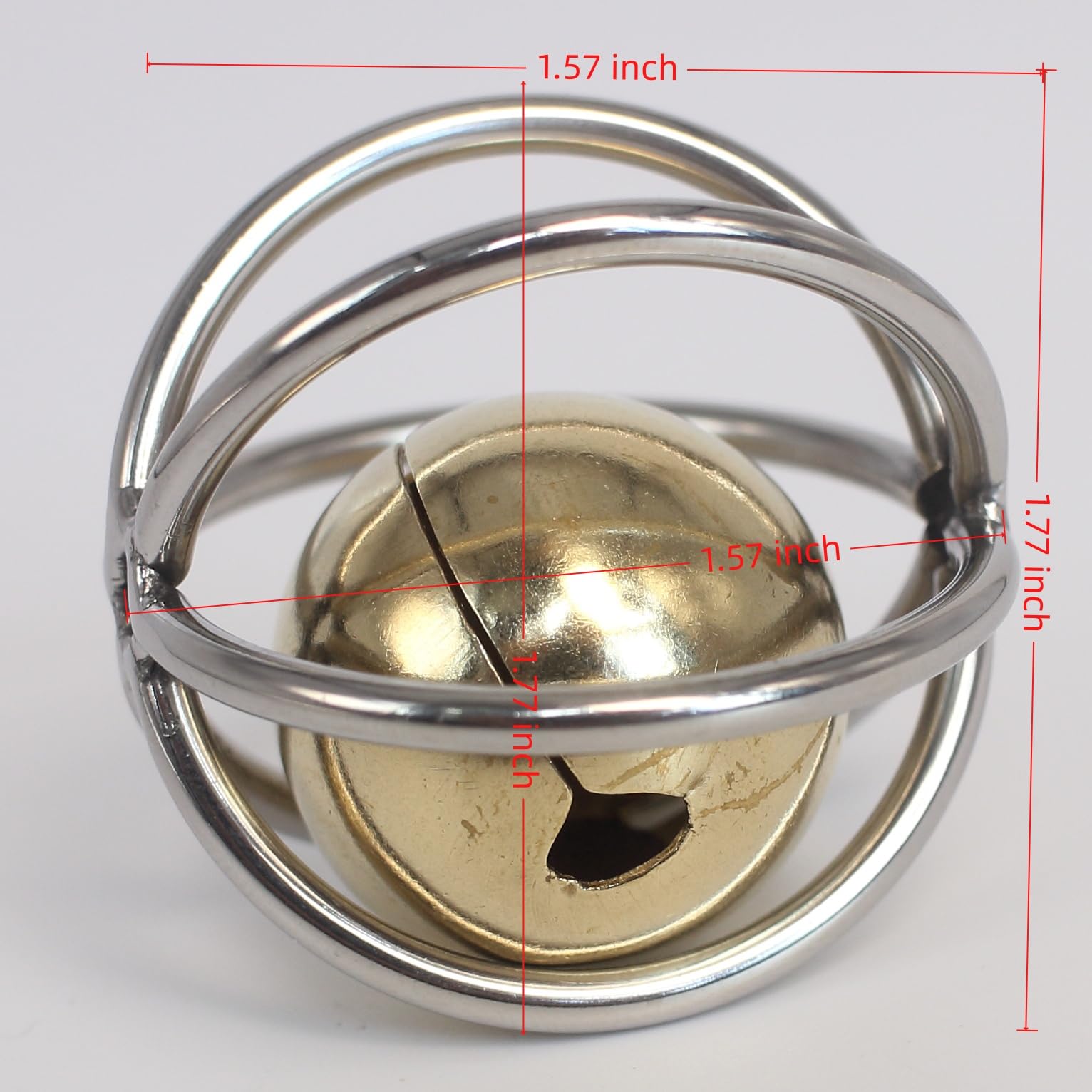 Fosrion bola de forraje 4,5 cm para loros grandes, agarre cómodo