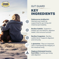 Cucharilla de medición de Gut Guard para dosis precisa en casa.