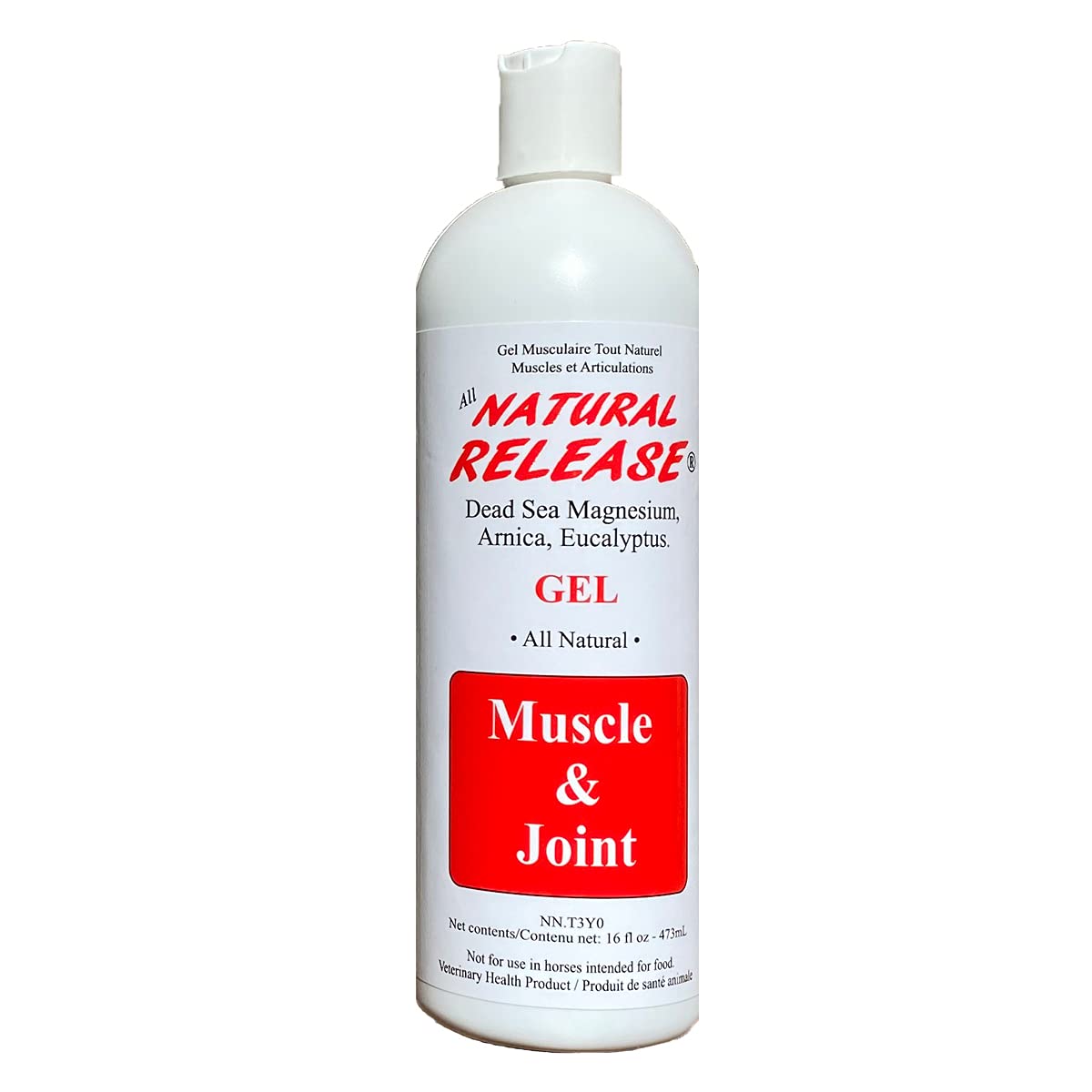 Gel muscular de Four Oaks Farm Ventures en empaque práctico para caballos