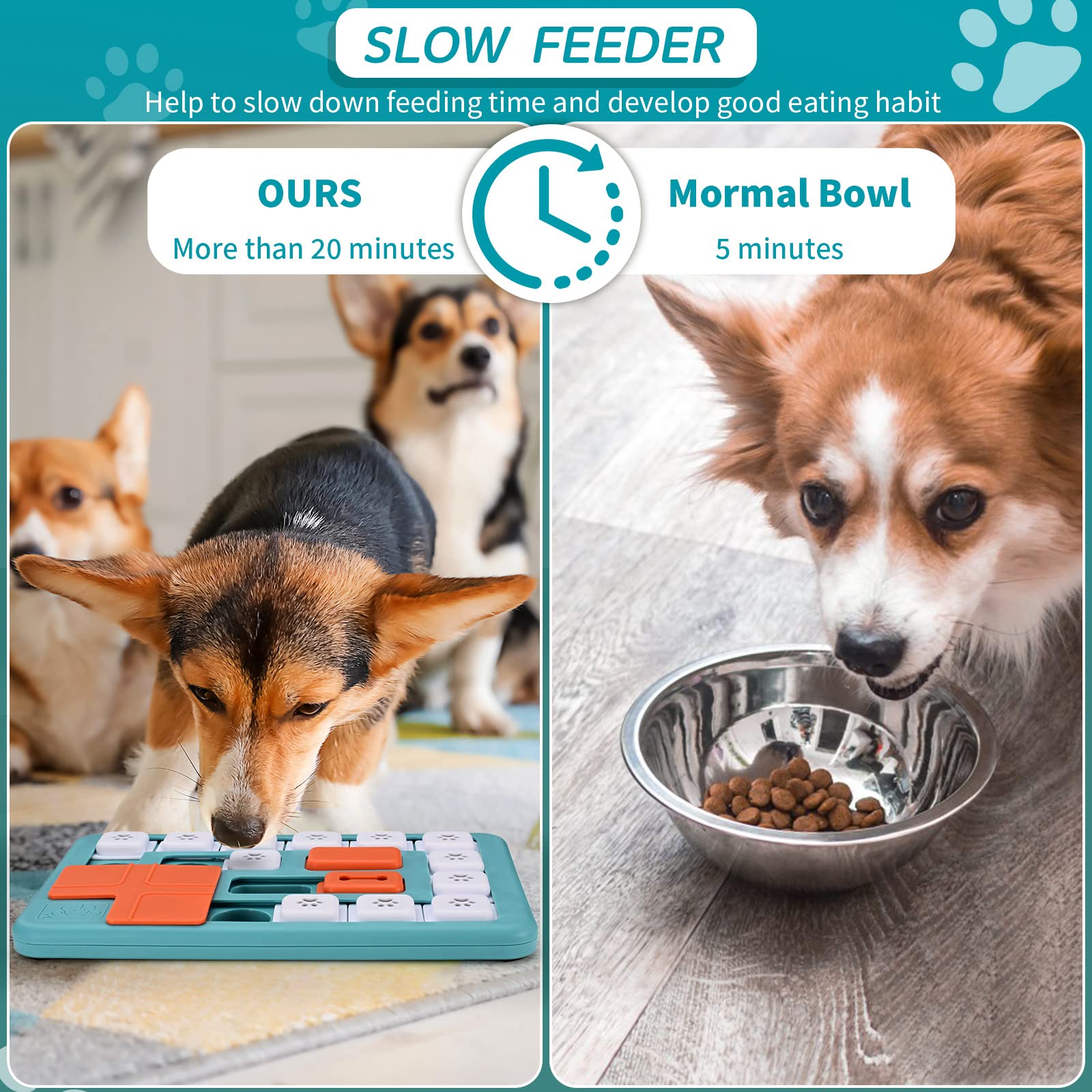 FOXMM puzzle FOXMM pour tous les formats chiens grands moyens et petits