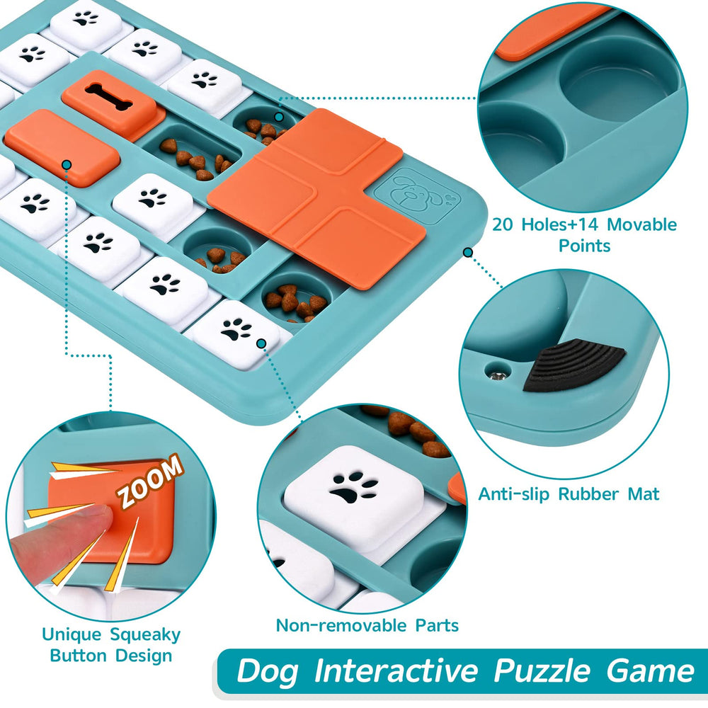 FOXMM jouet puzzle pièces non amovibles favorisent la sécurité