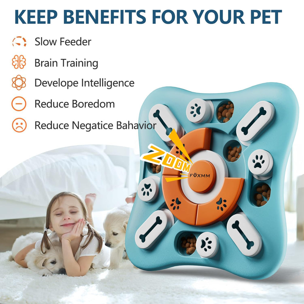 FOXMM puzzle chien stimulation mentale pour occuper l’esprit