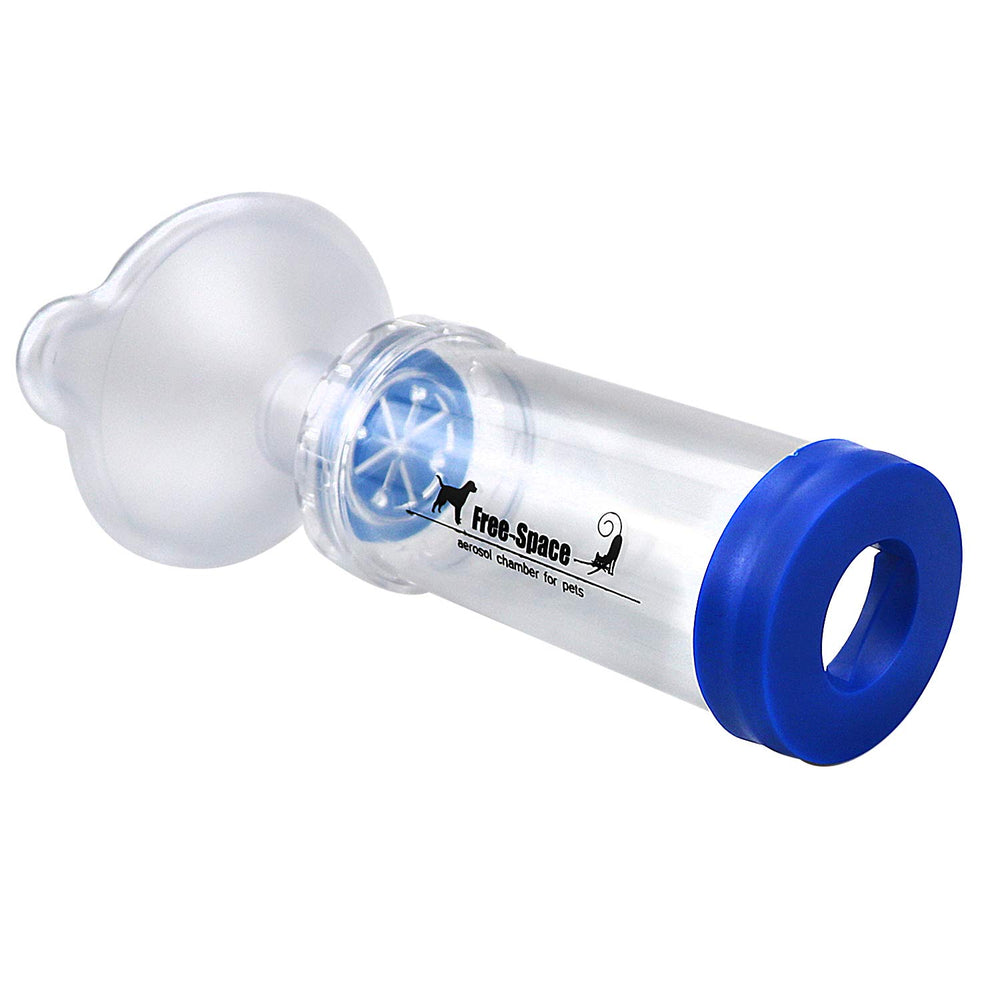 Free-Space válvula de inhalación de baja resistencia, facilita la respiración durante la inhalación.