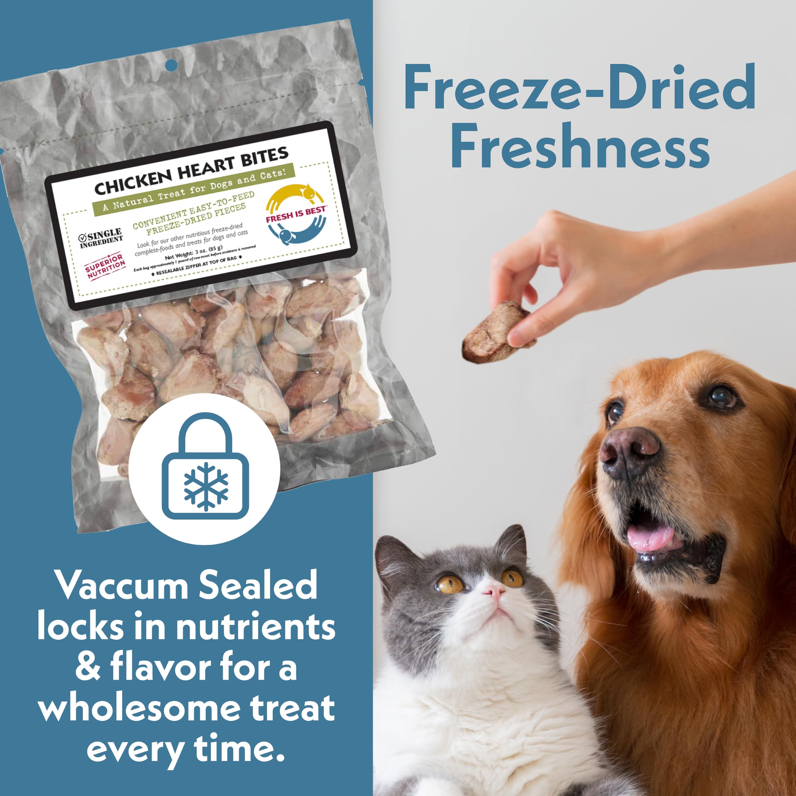 Fresh Is Best: apto para perros y gatos con gusto variado.