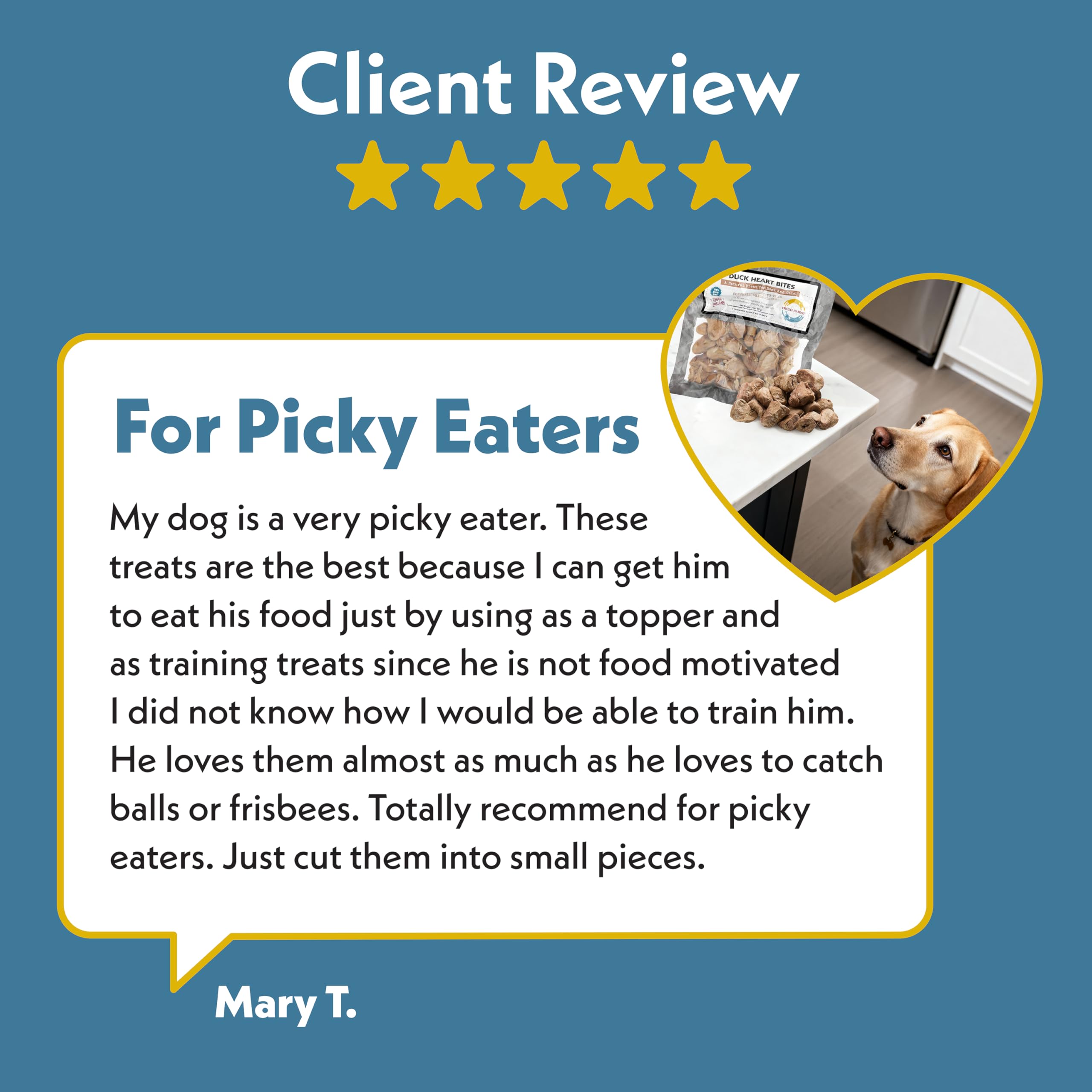Fresh Is Best: snack de un único ingrediente para perros y gatos.