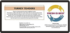 Fresh Is Best, tiras de pavo liofilizadas, snack sabroso y duradero.