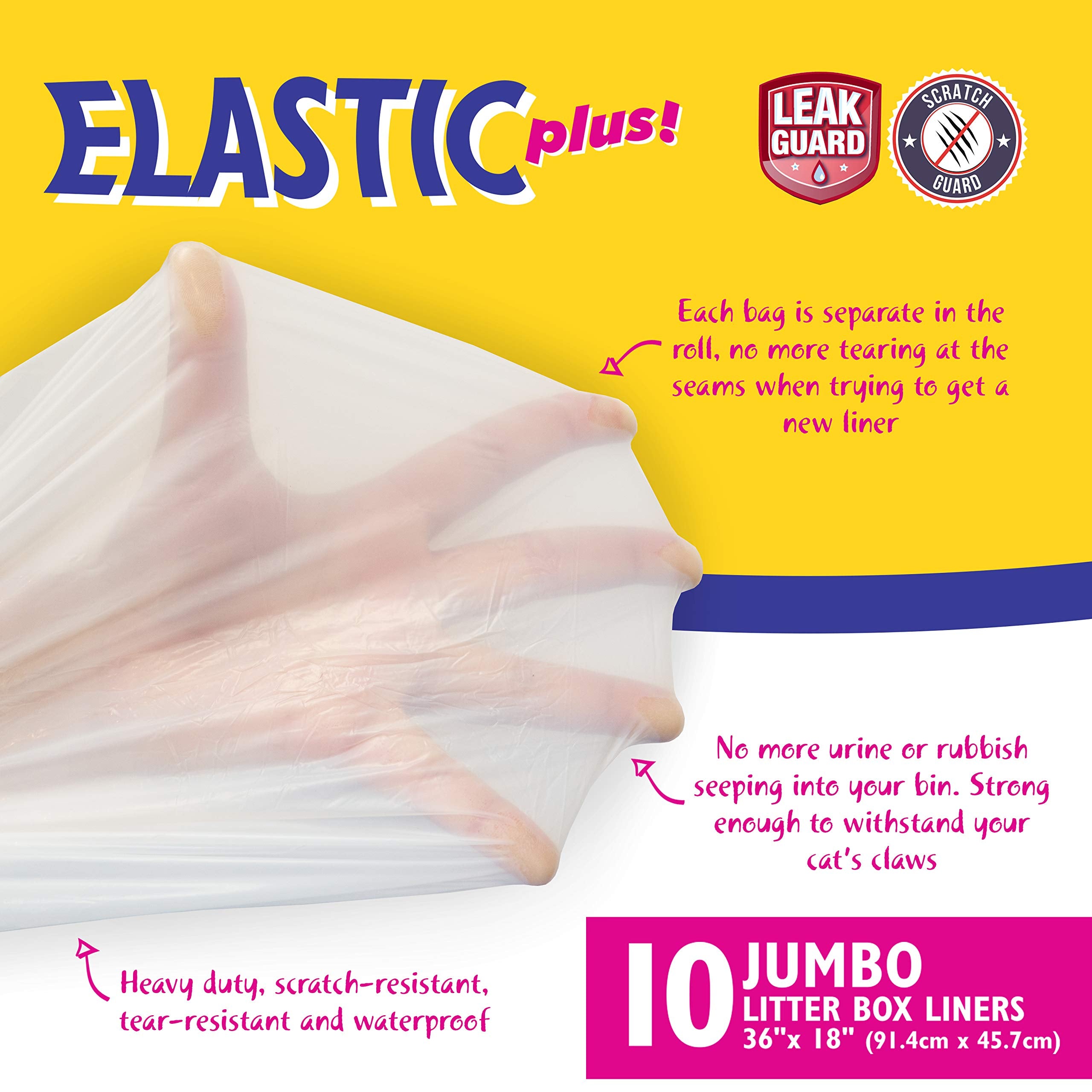 Liner Fresh Kitty ultra grueso resistente a desgarros.