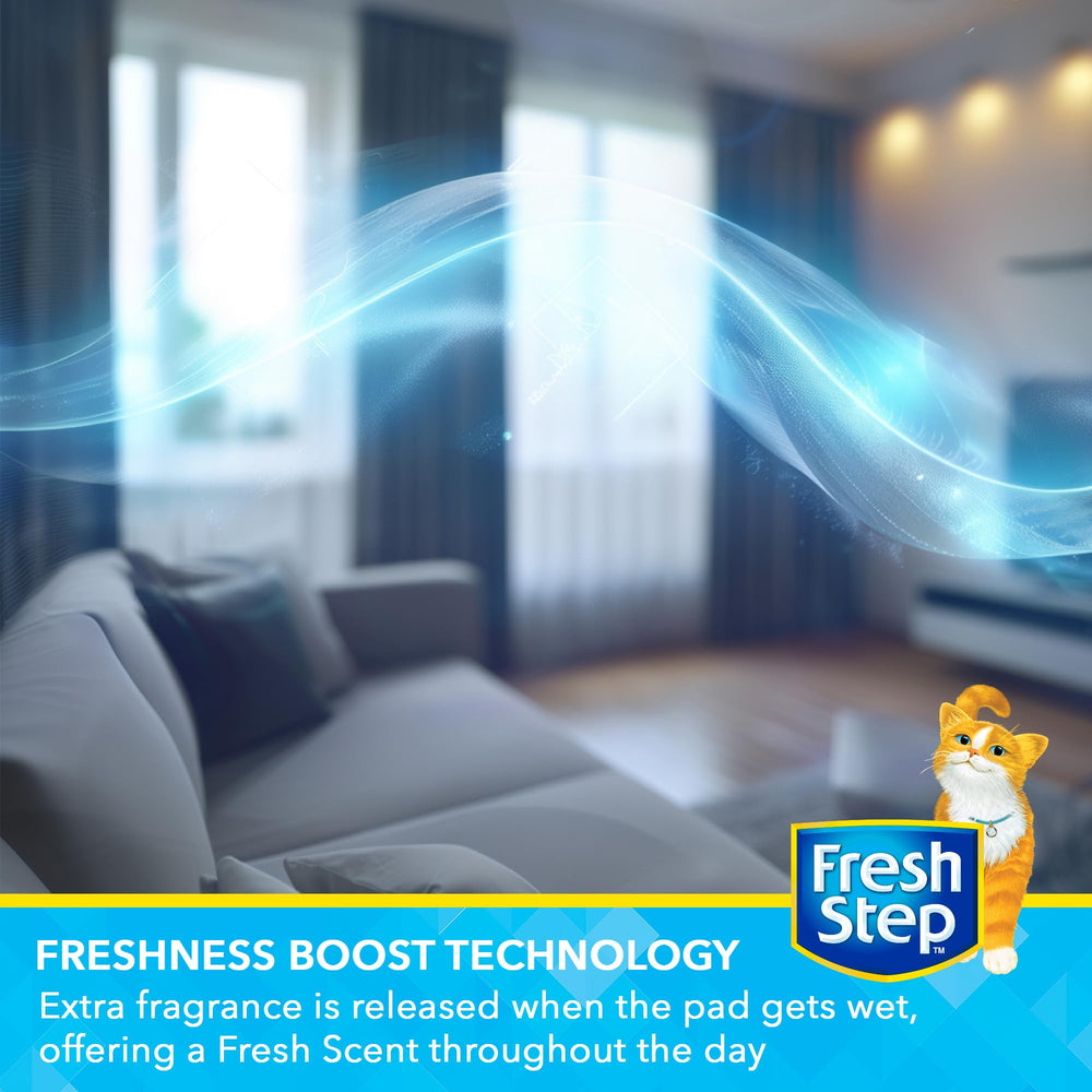 Fresh Step almohadilla uso directo debajo de la arena para mayor conveniencia