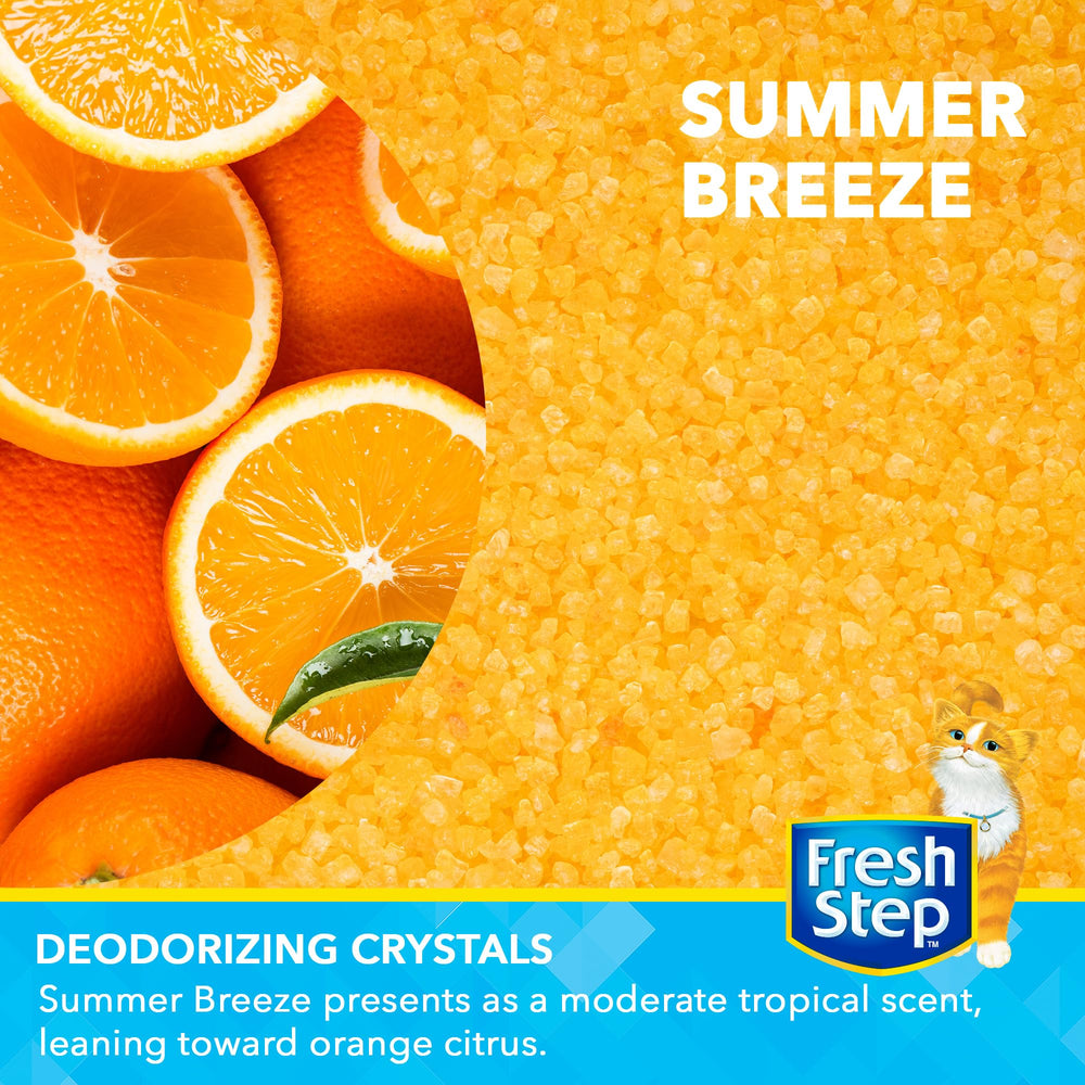 Bolsa con cierre Fresh Step para cristales, aplicación rápida en la caja.