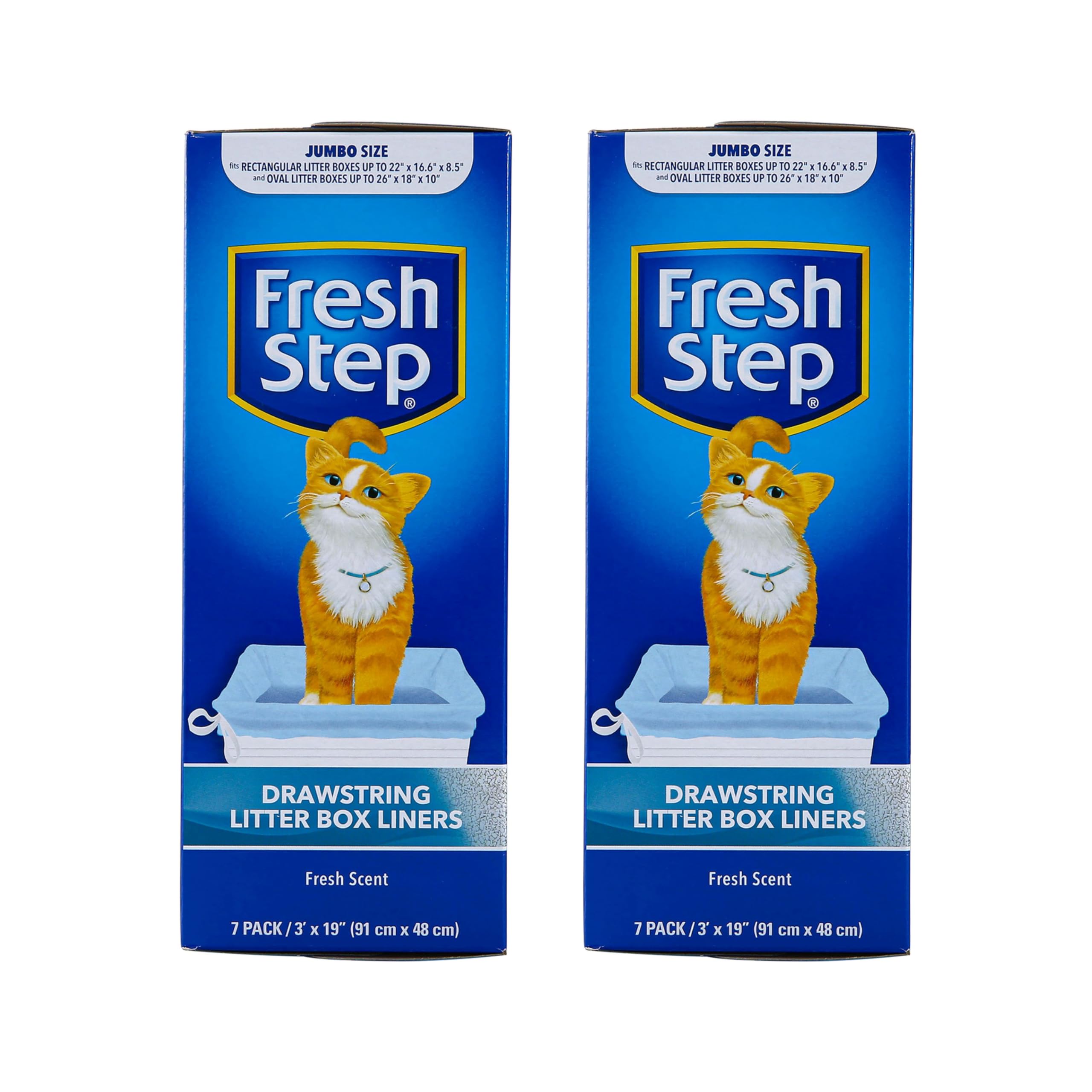 Fresh Step bolsas-litter-jumbo-oval: protección duradera para bandejas grandes.