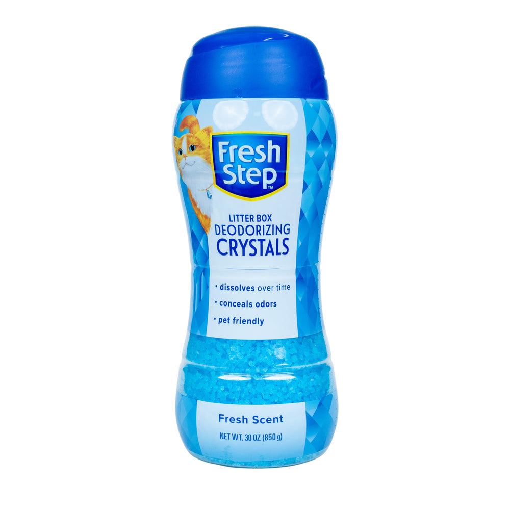 Fresh Step cristales desodorizantes para caja de arena del gato absorben olores diarios