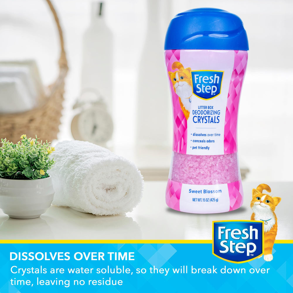 Fresh Step cristales no tóxicos: opción segura para hogares con mascotas.