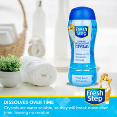 Fresh Step dispensador fácil para cristales, vertido limpio sin derrames durante la limpieza