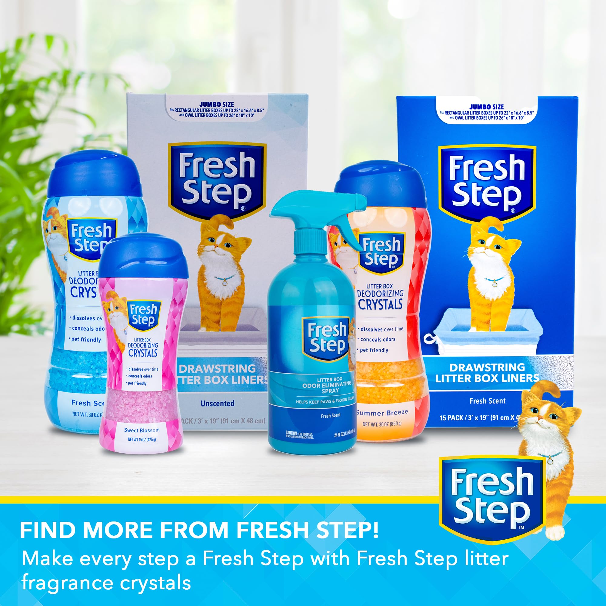 Hogar con gatos, ambiente más fresco gracias a Fresh Step.