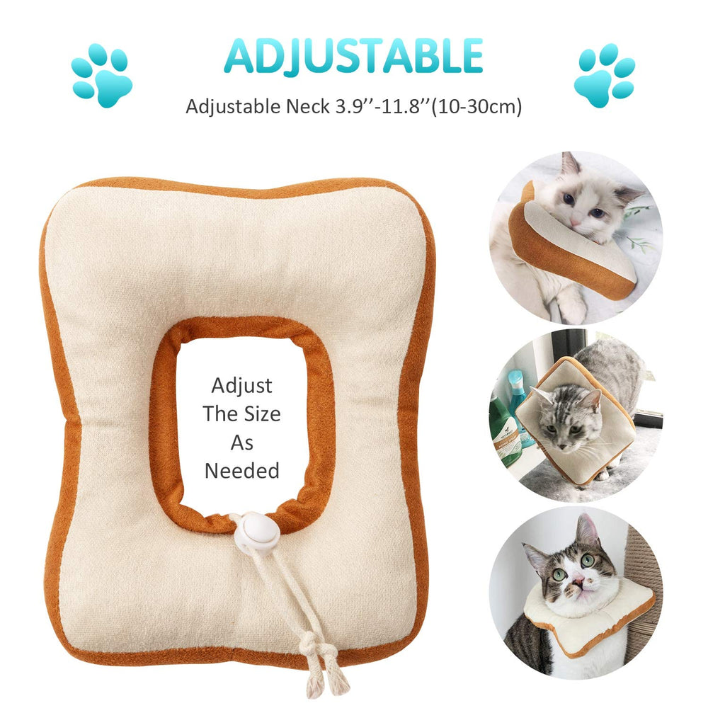 Frienda cono para gato ajustable en forma de aguacate, diseño seguro y atractivo