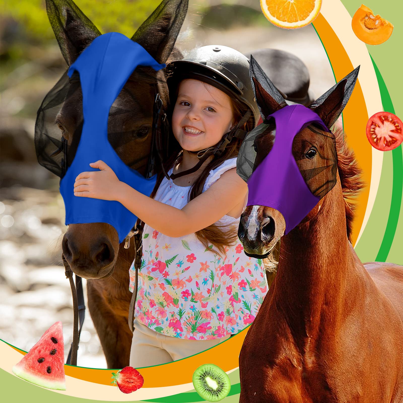 Frienda malla transpirable para caballos ofrece protección ligera sin apretar