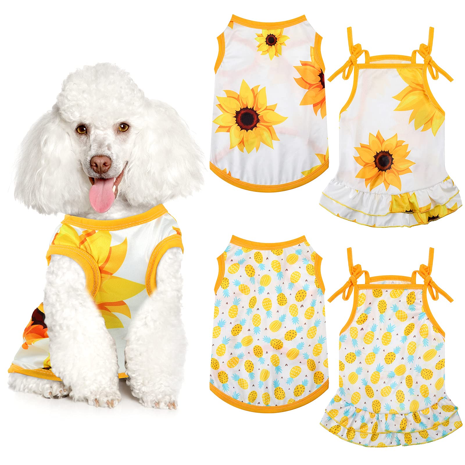 Frienda vestido-pina, perfecto para paseos diarios con estilo y comodidad.