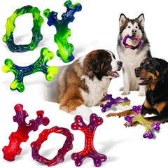 Frienhund nueve juguetes indestructibles en pack, ideal para perros activos.