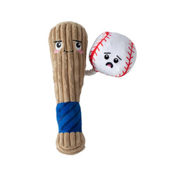 Fringe Batter Up peluche con bat: ideal para juego interactivo y sonido fuerte